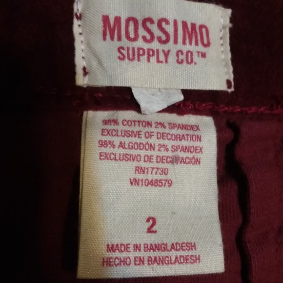 Mossimo Supply Co. Women's Velvet Studded Skirt in Size 2 - Picture 5 of 5